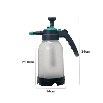 

New 2L PP Sprayer Portable Pressure Garden Spray Bottle Kettle Flowers Watering Can Handheld Pressurized Sprayer Translucent