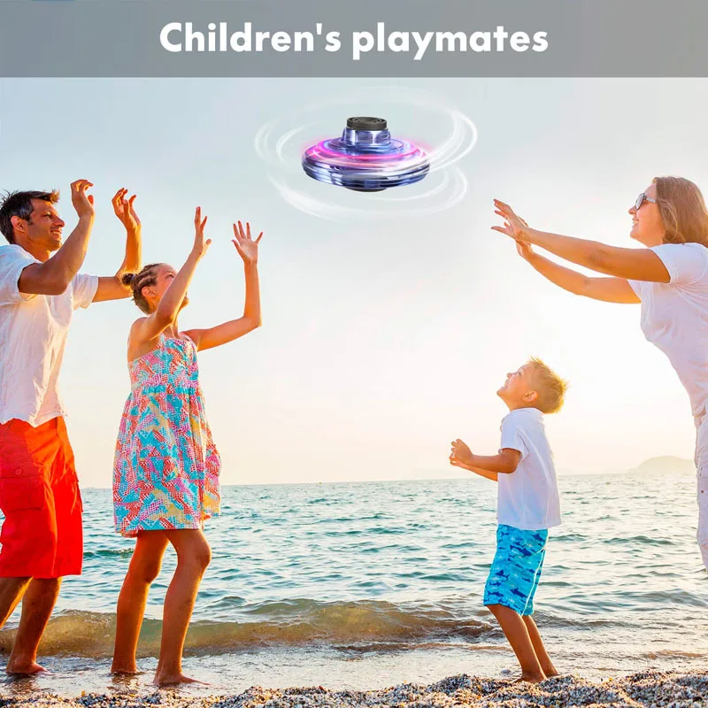 Dropshipping Flynova USB-charging Drone Decompression Gyro Cool Toy Children Adult Hot Sale LED Luminous Mini Aircraft