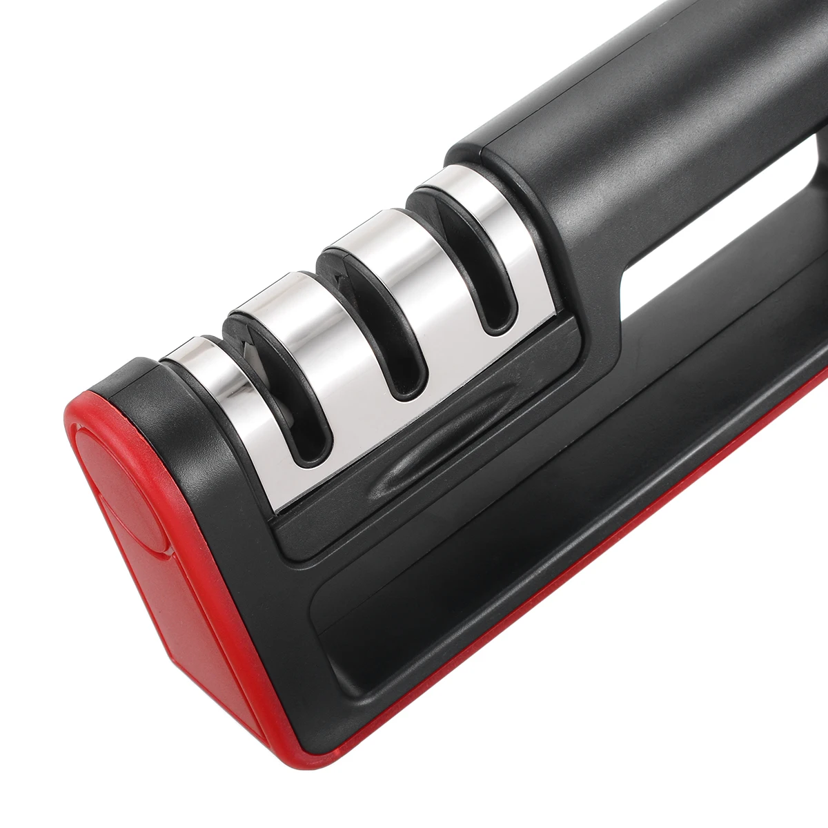 Creative Quick Handle Cutter Sharpener Stone Kitchen Sharpening Stone Knife Sharpener  Grinder Hard Carbide Ceramic Gadget Tool