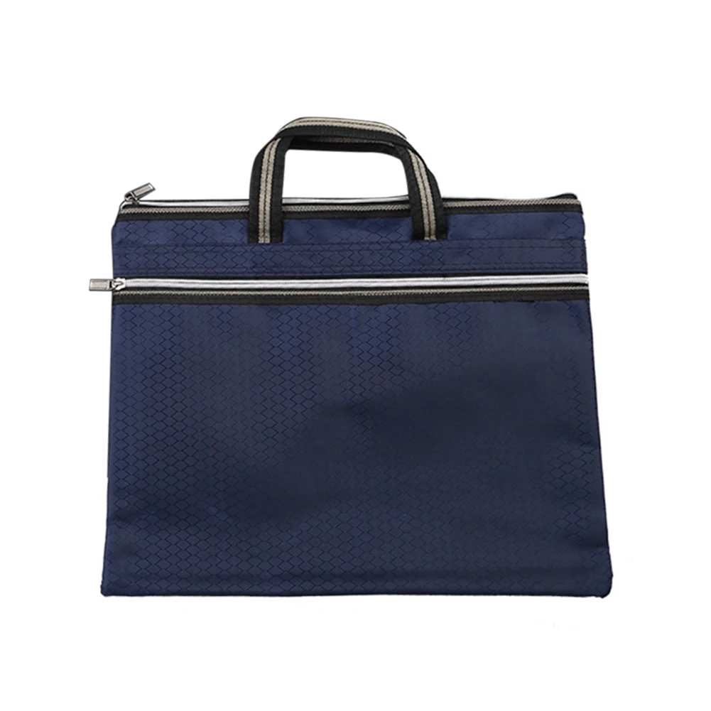Сумка для документов, Портативная Сумка для документов, хорошее качество, прочная Портативная сумка для ноутбука, двухслойная деловая официальная рабочая сумка - Цвет: A2