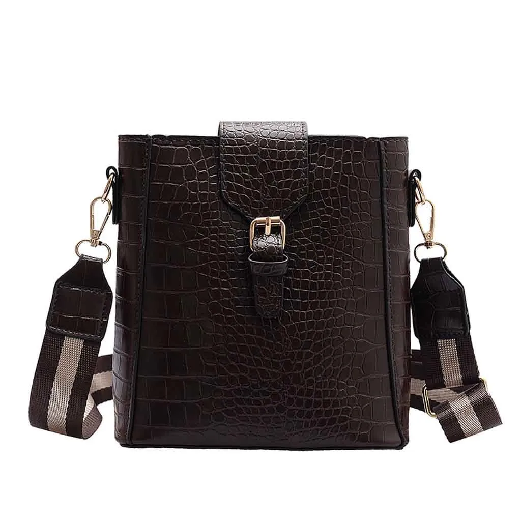 Женская Ретро серпантиновая британская сумка-ведро, маленькая квадратная сумка, дикая сумка-мессенджер, сумки на плечо, сумочка, роскошная сумка, Основная сумка, женская сумка# FX - Цвет: Кофе