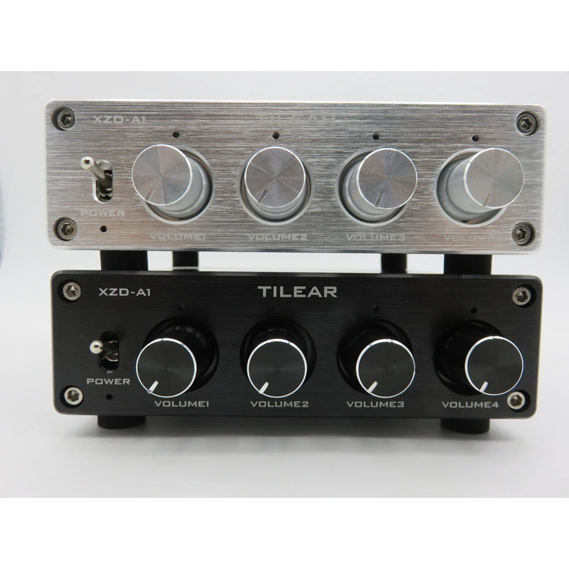 1 Input 4 Output Rca Audio Distributor 