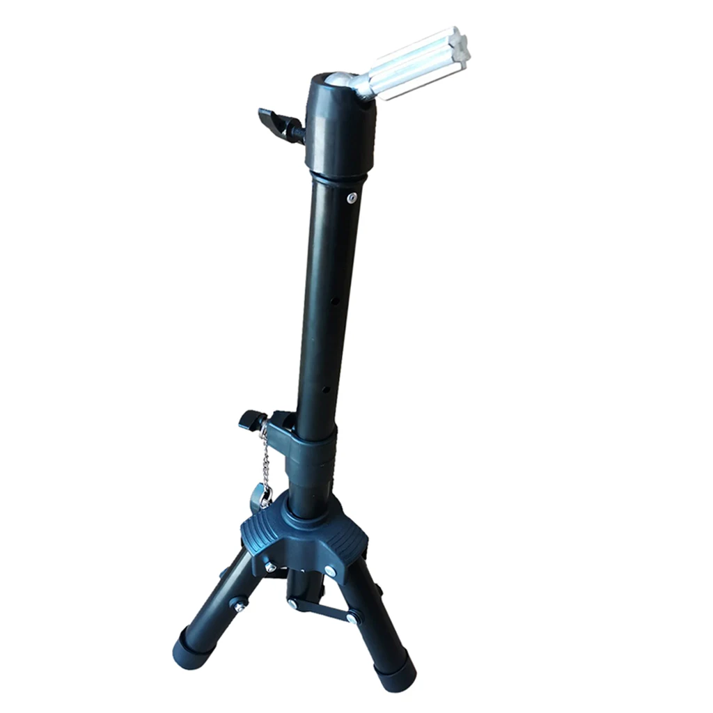 Canvas Block Mannequin Head + Tripod Manikin Stand Practice + 100 T Pins