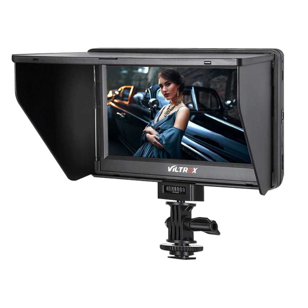 Ceny Viltrox DC 70II 7 cal lustrzanka cyfrowa monitor zewnętrzny 4K HDMI wejście av IPS HD 1024x600 wyświetlacz LCD asystent wideo do Sony Nikon Canon