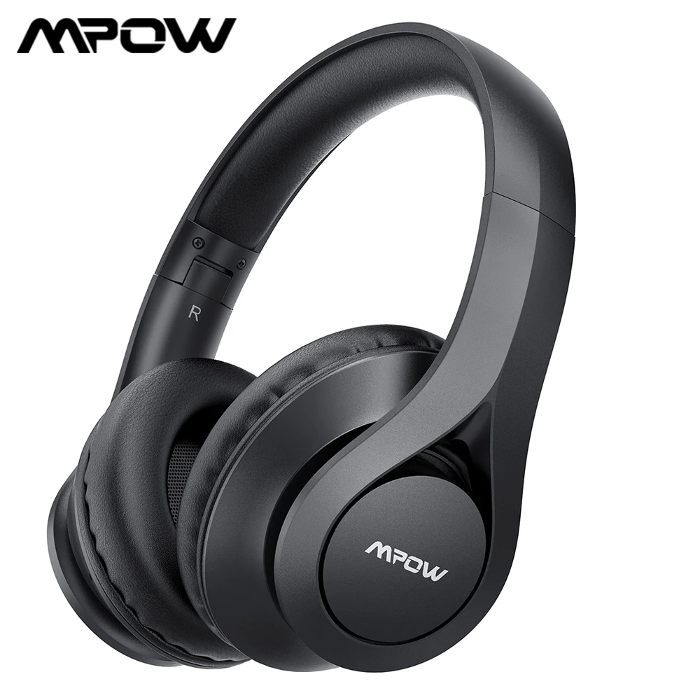 Mpow 059 Pro/Lite Bluetooth Headphones 60Hrs Wireless Headphones Leading Bluetooth 5.0 Headset CVC6.0 Mic&HiFi Stereo Sound