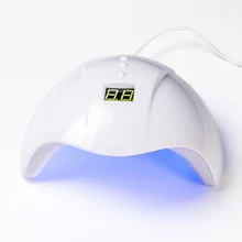 Встречаются по всей УФ-лампа для сушки гель-лака для ногтей маникюр светодиодный Сушилка для ногтей солнца светильник Полимеризации Гель-лак 18 Вт Авто Сенсор и нейл-арта