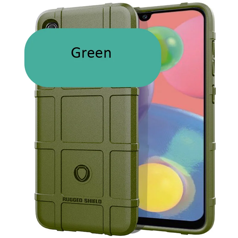 Прочный защитный чехол для samsung Galaxy A50 A30 A20 A40 A10 A70 A70S защитный чехол повышенной прочности защита от падения для M40 M30 M20 M10S M10 - Цвет: Green