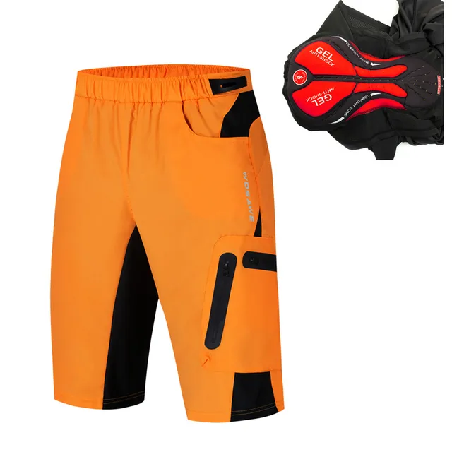 WOSAWE Men's Cycling Shorts MTB Shorts 