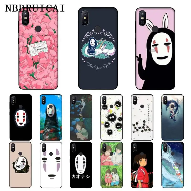 Чехол для телефона NBDRUICAI с рисунком из спирали Ghibli Miyazaki Xiaomi 8 9 se 5X Redmi 6pro 6A 4X 7 5plus note 5