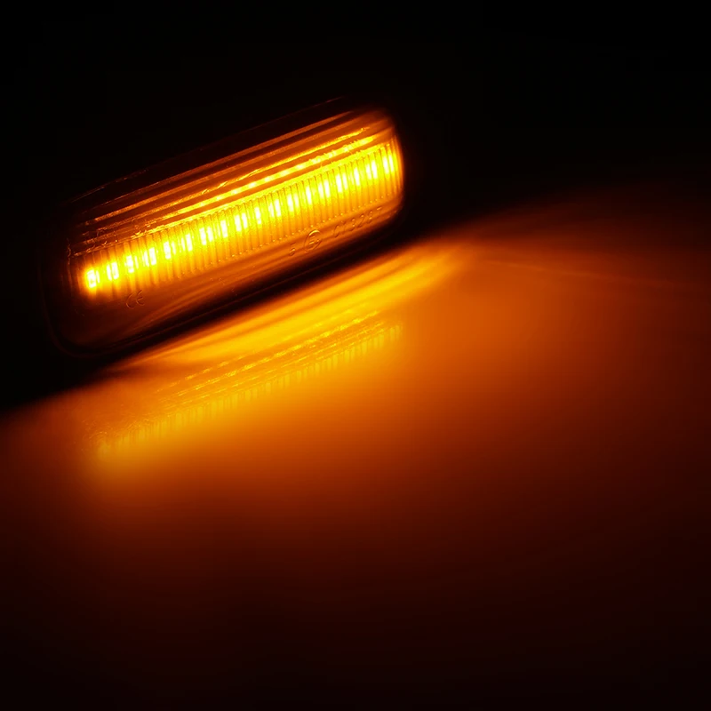 2 шт. Динамический светодиодный боковой маркер поворотные сигнальные огни течёт вода лампы для Honda Civic 1995-1999 баллада 1995-1999 хэтчбек седан