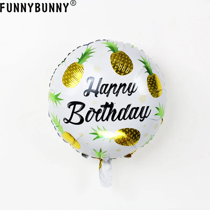 FUNNYBUNNY Фрукты Ананас круглый шар День рождения Свадебные украшения