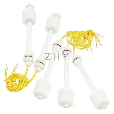 

Aquarium Liquid Water Level Sensor Vertical White Plastic Float Switch 5 Pcs