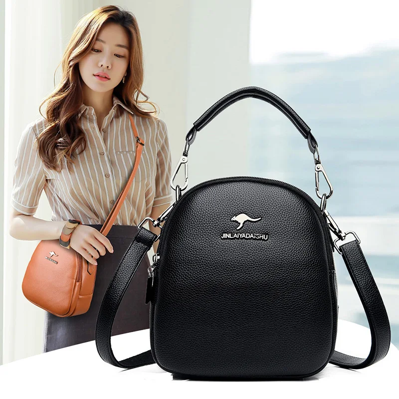 

Small Leather Bucket Bags Lychee Pattern Crossbody Bags for Women 2020 High Quality Solid Color Female Shoulder Messenger Bags