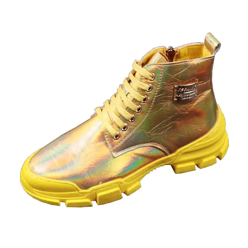 sneaker dourado