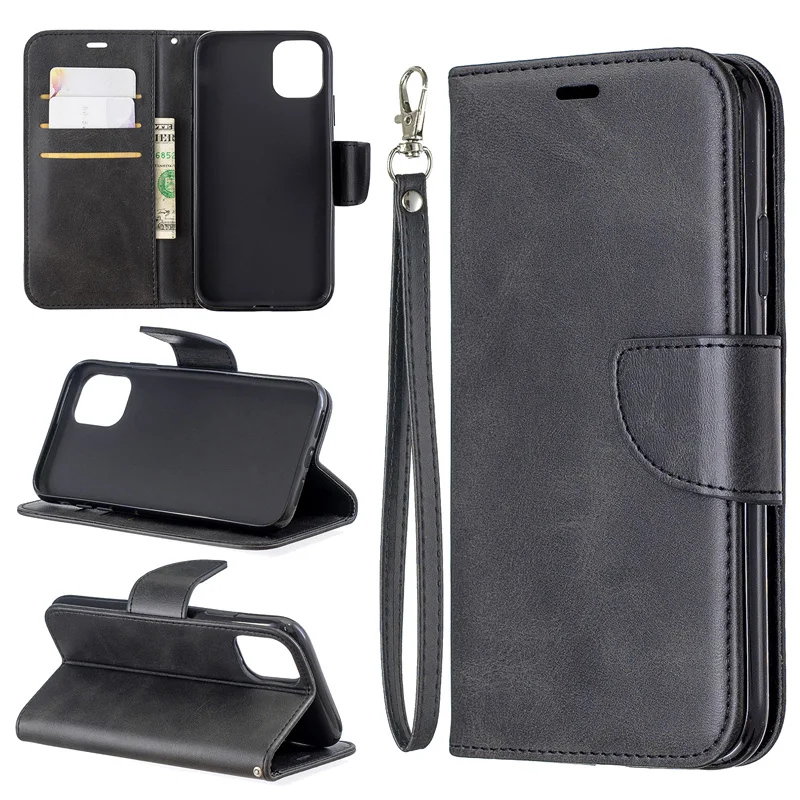 

Leather Case Wallet Cover on For Iphone 6 7 8 Plus XS Max XR Case Vintage Flip Book Cases For Apple iPHONE 11 Pro max Case