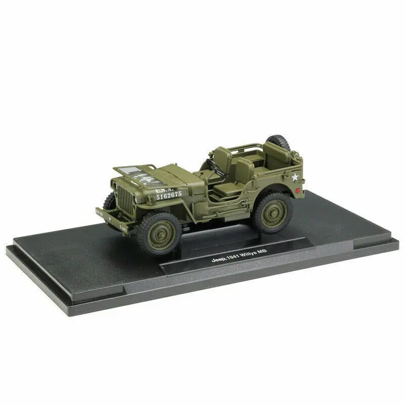 Welly 1:18 Jeep 1941 Willys MB Открытый Топ гоночный автомобиль литье под давлением Модель в коробке