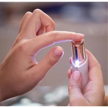 

2019 New Mini Electric Body Facial Hair Remover Razor Depilator Fashion Bikini Body Face Neck Leg Hair Removal Tool Epilator