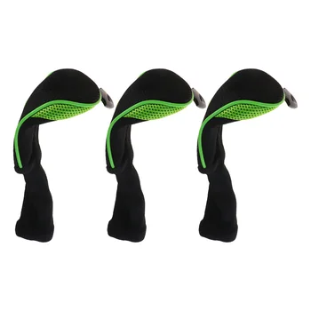 

3 PCS Golf Club Cover Mesh Club Case Iron Putter Putter Protector Set