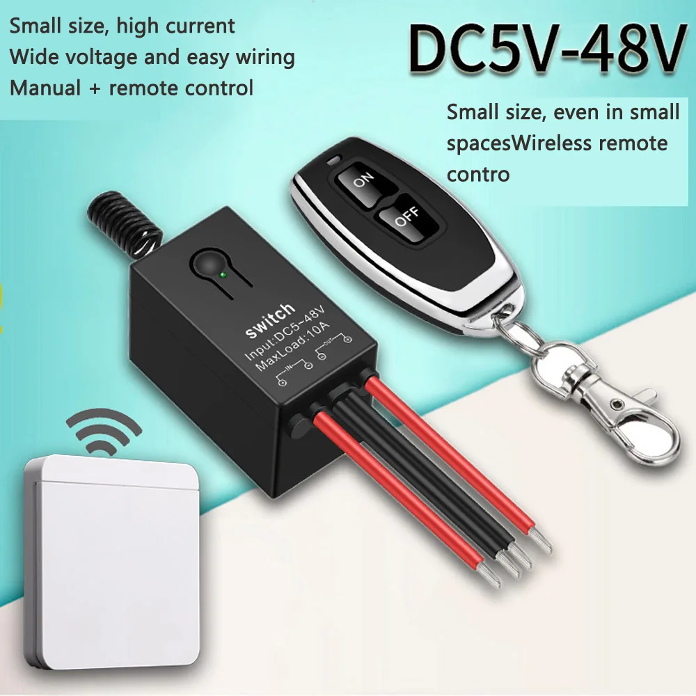 

Wireless Remote Control Switch Wiring-free Switch The Water Pump lamps lanterns are free to Stick The Wireless Switch Panel