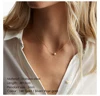 JUJIE Minimalist 316L Stainless Steel Choker Pearl Necklace For Women 2022 Simple Chain Necklaces Jewelry Dropshipping/Wholesale ► Photo 2/6