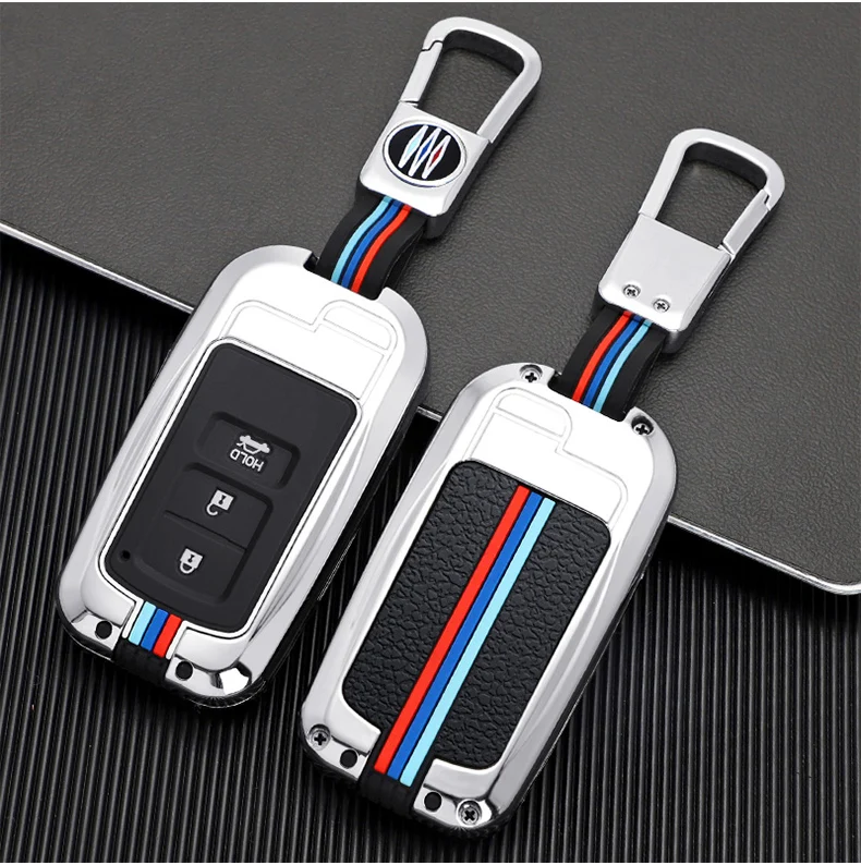 Car Key Case Cover Key Bag For Toyota Land Cruiser Prado 150 Camry Prius Crown - For Subaru 2013 2014 Foreste Outback Xv Legacy - Racext™️ - - Racext 47