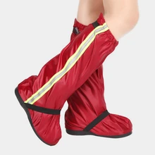 Защитный чехол на молнии; непромокаемые сапоги для улицы в дождливые дни; высококачественные прочные бахилы; водонепроницаемые противоскользящие Сапоги; DW270