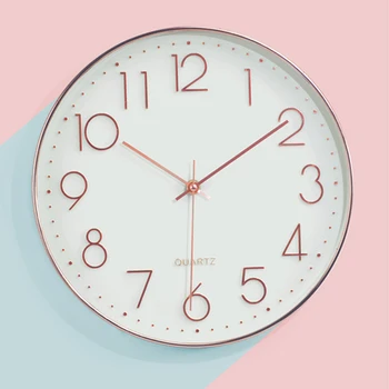 

Art Digital Wall Saatk Creative Modern Design Deco Salon clocks wall home decor Nixie Watch Mute Saat Decoration Accessories W7