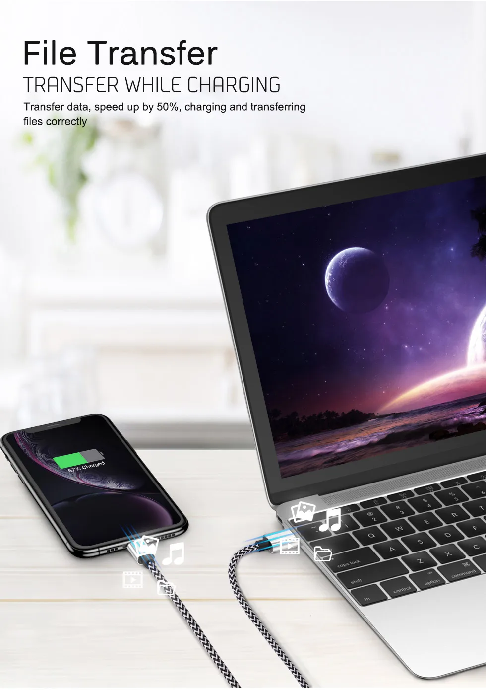 20 см 1 м 2 м 3 м USB данных зарядное устройство быстрый кабель для iPhone X XR Xs 11 Pro Max 6 s 6s 7 8 Plus 5S SE iPad Телефон происхождения длинный шнур зарядки
