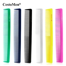 CestoMen peine de corte de pelo para peluquero, peine clásico de corte de peluquería para pelo largo, duradero, 1 pieza, VS 689