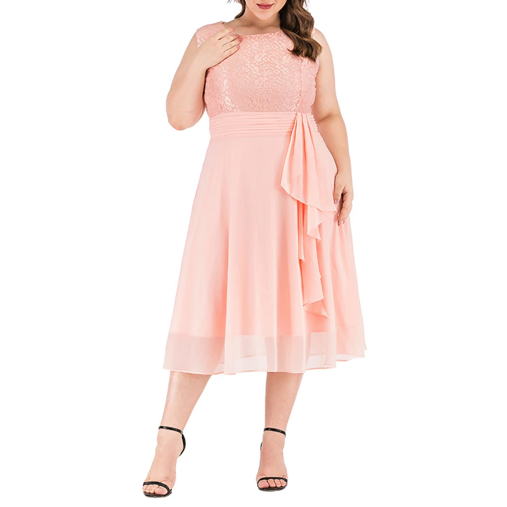 JAYCOSIN Lace Dress Women