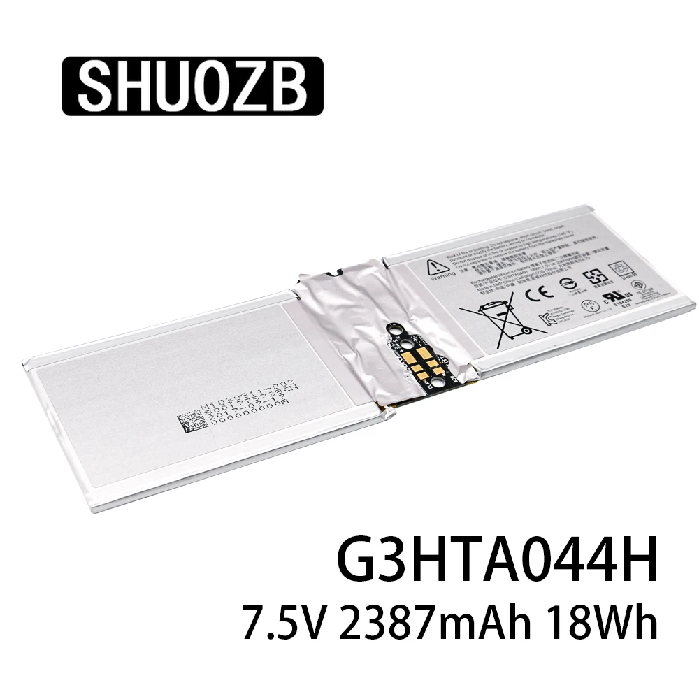 Аккумулятор для ноутбука G3HTA044H DAK822470K G3HTA020H, батарея для Microsoft Surface Book 1 1703 1704 1705, экран 7,5 в, 2387 мАч, SHUOZB - изображение
