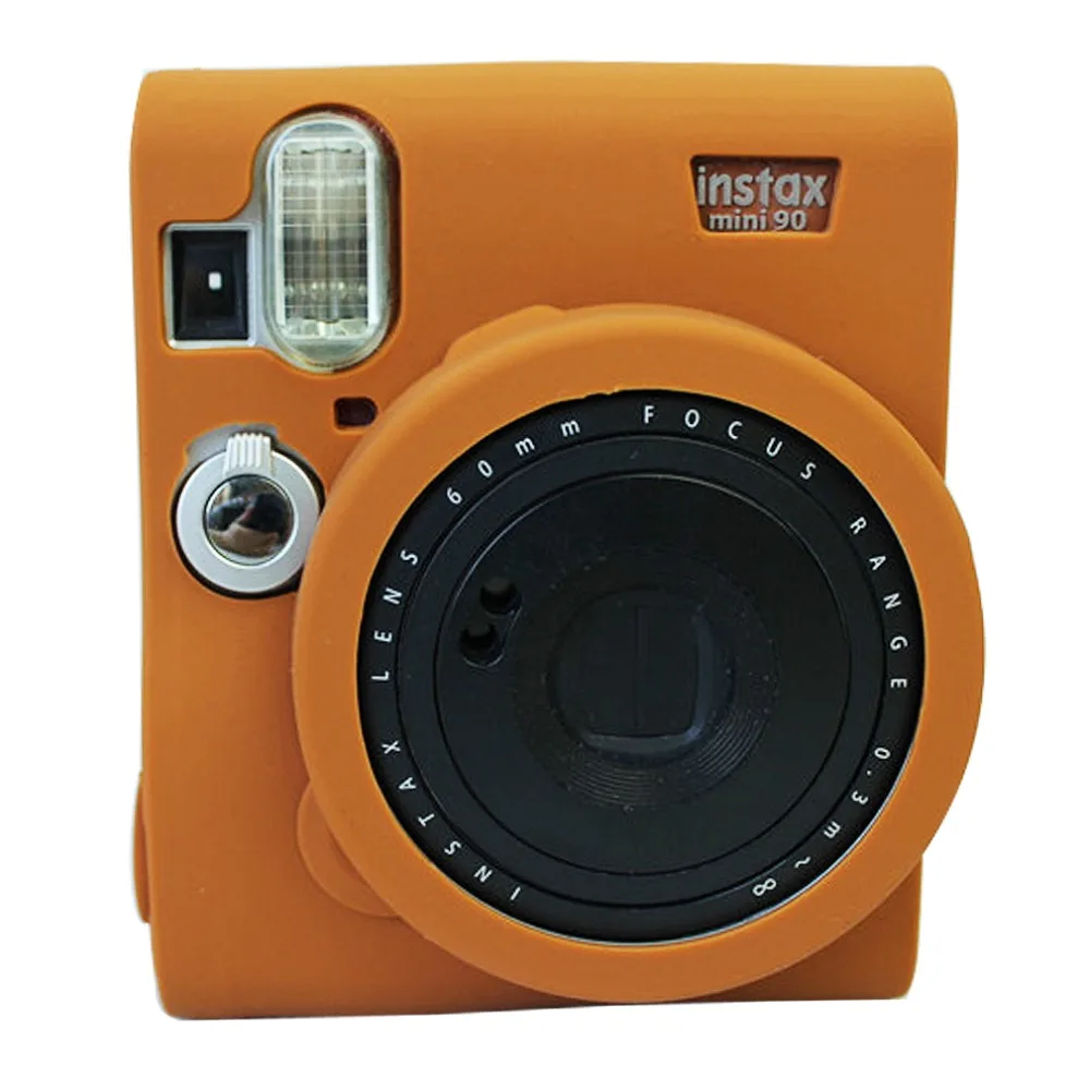 Резиновый защитный силиконовый чехол, мягкий чехол для камеры для Fujifilm Instax Mini 90 NEO, защитная рамка для камеры, кожаный чехол