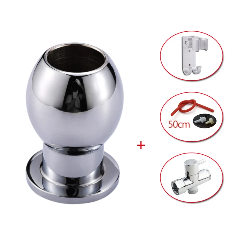 Портативный анальный Dilatador резиновая Анальная пробка Душ биде анальный расширитель Биде Душ очиститель Анальная пробка расширение клизма - Цвет: small A4