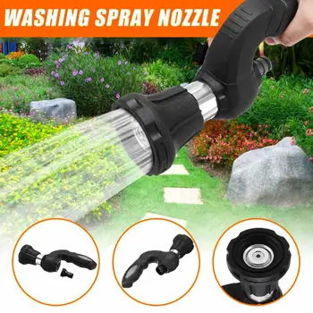 Mighty Power Slang Blaster Brandweerman Nozzle Gazon Thuis Originele Auto Wassen Door Lamp Hoofd Wassen Water Uw Gazon