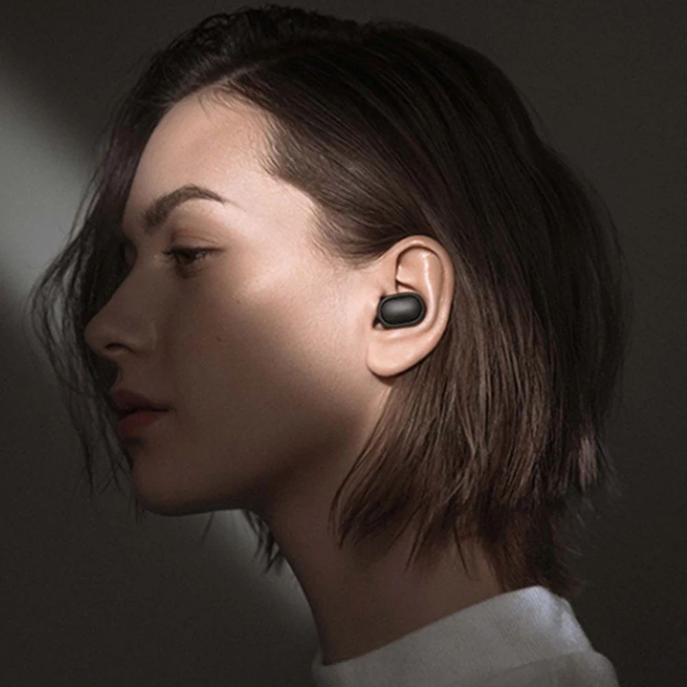 Оригинальные наушники Xiaomi Redmi Airdots Bluetooth 5,0 TWS True беспроводные стерео наушники с активным шумоподавлением