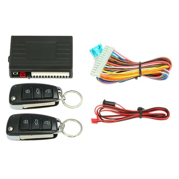 

Universal Car Door Lock Keyless Entry System with Trunk Release Button Remote Central Locking Kit for Audi Style