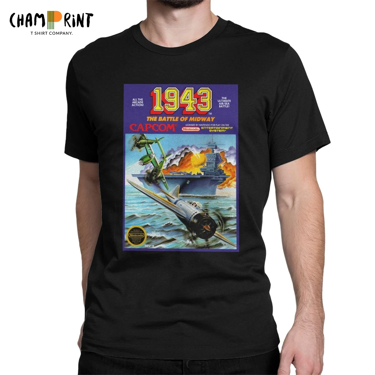 Мужские футболки Battle Of Midway 1943 креативные времен 2 мировой войны с американской