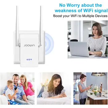 

30Mbps Wireless Wifi Repeater 2.4Ghz Powerful Antenna Wi fi Router Wi-fi Extender 2*5dbi Antenna Long Range Wlan WiFi Amplifier