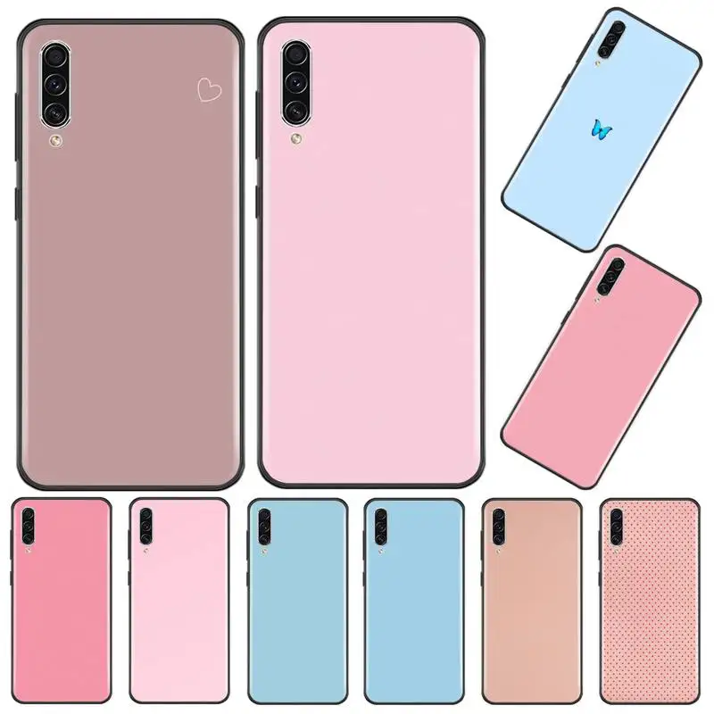Модный чехол для телефона из ТПУ ярких цветов Samsung Galaxy A 3 6 7 8 10 20 30 40 50 70 71 10S 20S 30S 50S