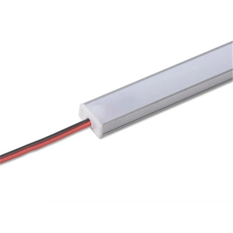-Led 바, 알루미늄, dc 12v, 1m, 40 인치, LED 캐비닛 바 조명, 100, 72LED, u자형 프로필, Led 하드 라이트 바용, 10-5730 개