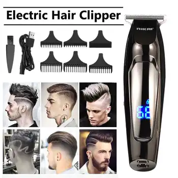 

Professional waterproof hair trimmer beard trimer body face hair clipper electric hair clippers men beard Men's trimmer