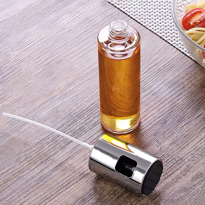 Glass Oil Pump Spray Bottle Olive Oil Sprayer Oil Dispenser BBQ Salad Baking Roasting Kitchen Cooking Tools K1212 G