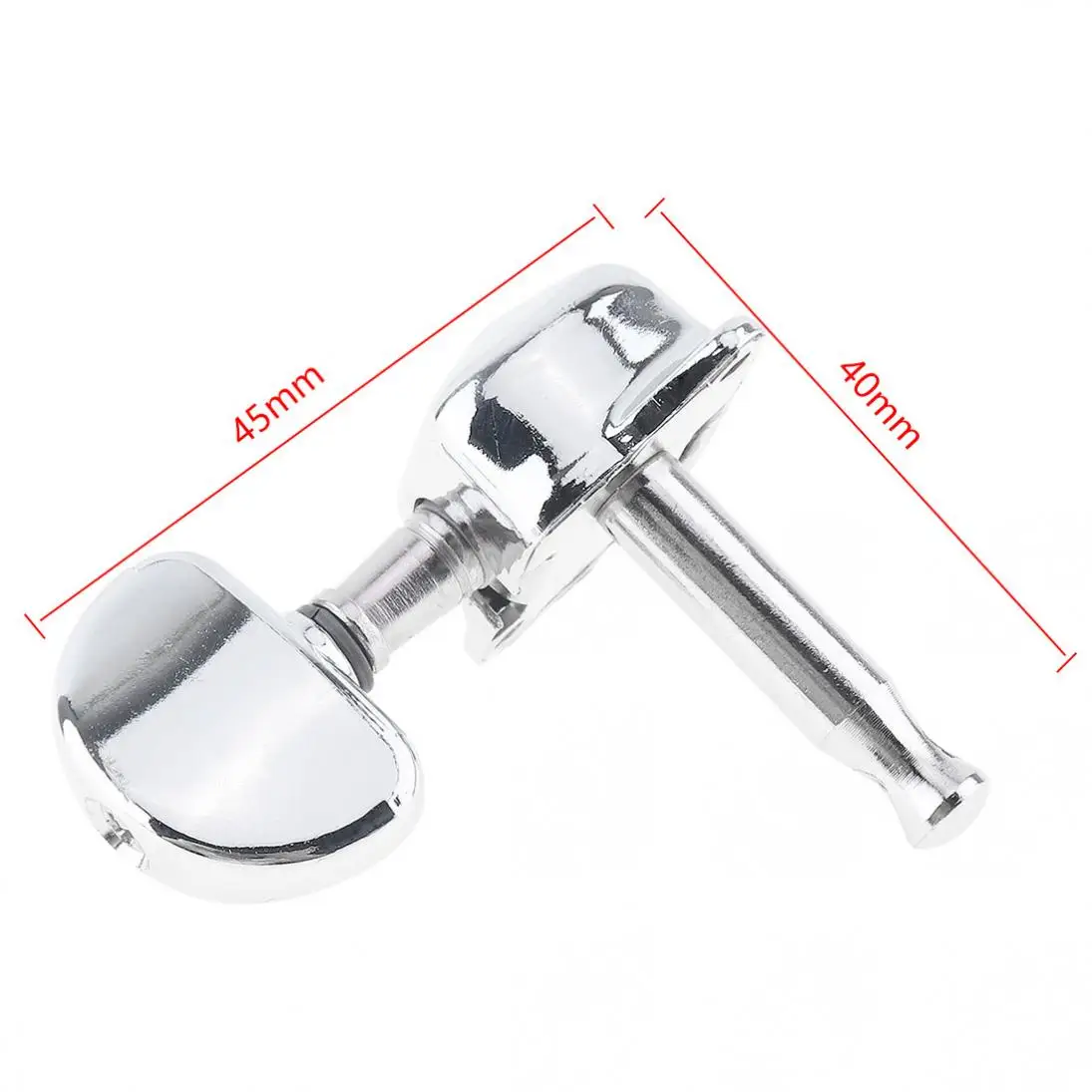 Хит продаж 6 шт./лот хромированные тюнинговые прищепки для гитары 3R + 3L