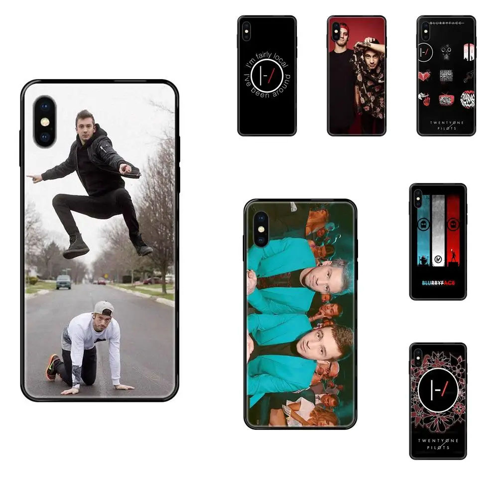 Мягкий силикагель для Xiaomi Mi Max Mix Note 2 3 2S 5X 6X 10 CC9 CC9E Pro Lite Ultra 21 Twenty One Pilots | Мобильные