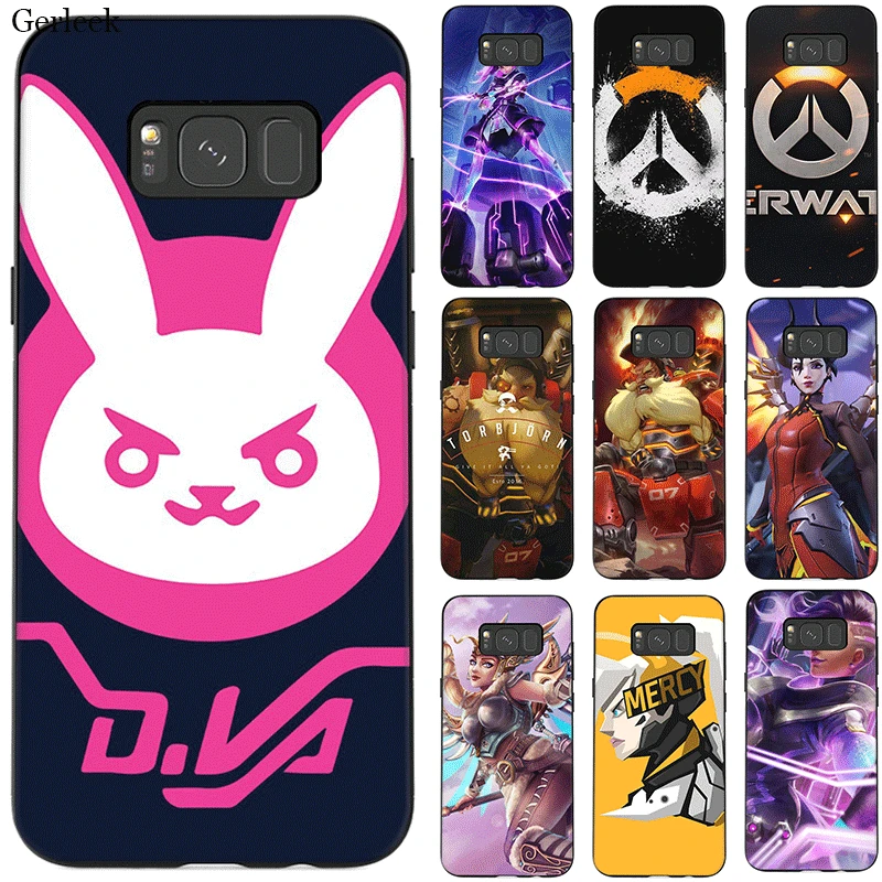 Силиконовый чехол на мобильный телефон для Samsung S6 S7 S8 S9 10e S10 Edge Note 8 9 10 Plus Overwatch ow Game |