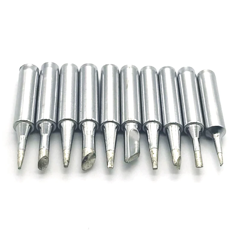 12Pcs/Set Electric Replaceable Soldering Iron Tips 900M-T Series For Hakko Soldering Rework Station Best Price High Quality