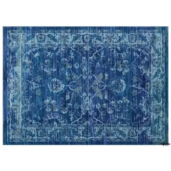 

Apex Himalayan 7 'x 10' Polypropylene Navy Blue Area Rug