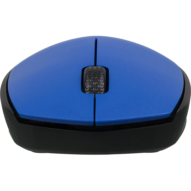 Мышь LOGITECH M171, беспроводная, USB, синий и черный