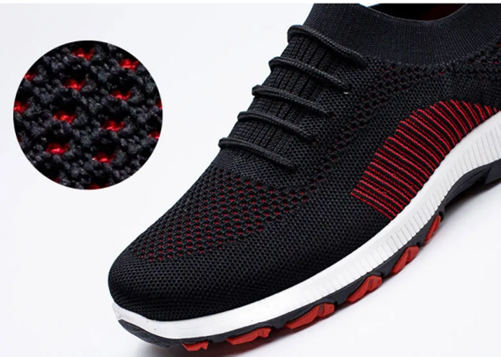 2020 New Mens Running Shoes Men's Mesh Breathable Comfortable Walking Sneakers Lightweight Sports Shoe Slip-on Sneakers #z