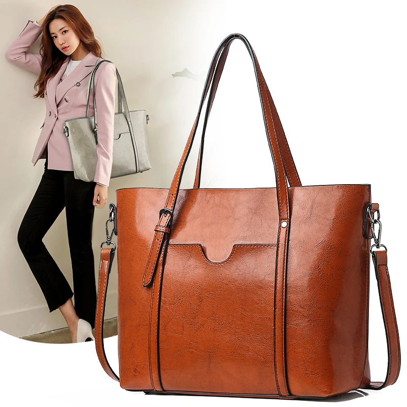 Realer - Bolsos Estilo Hobo Para Mujer, De Cuero Sintético, De